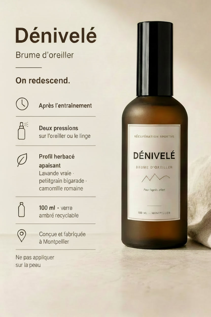 Brume d'oreiller Dénivelé