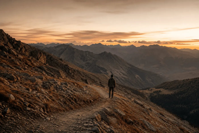 Sentier et dénivelé